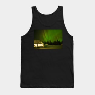 Nighttime in a Glass Igloo Tank Top